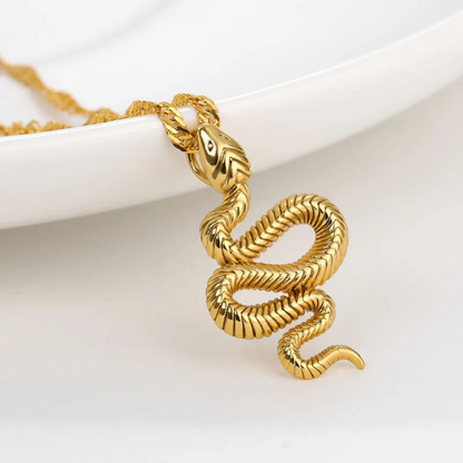 Camila Snake Pendant Necklace