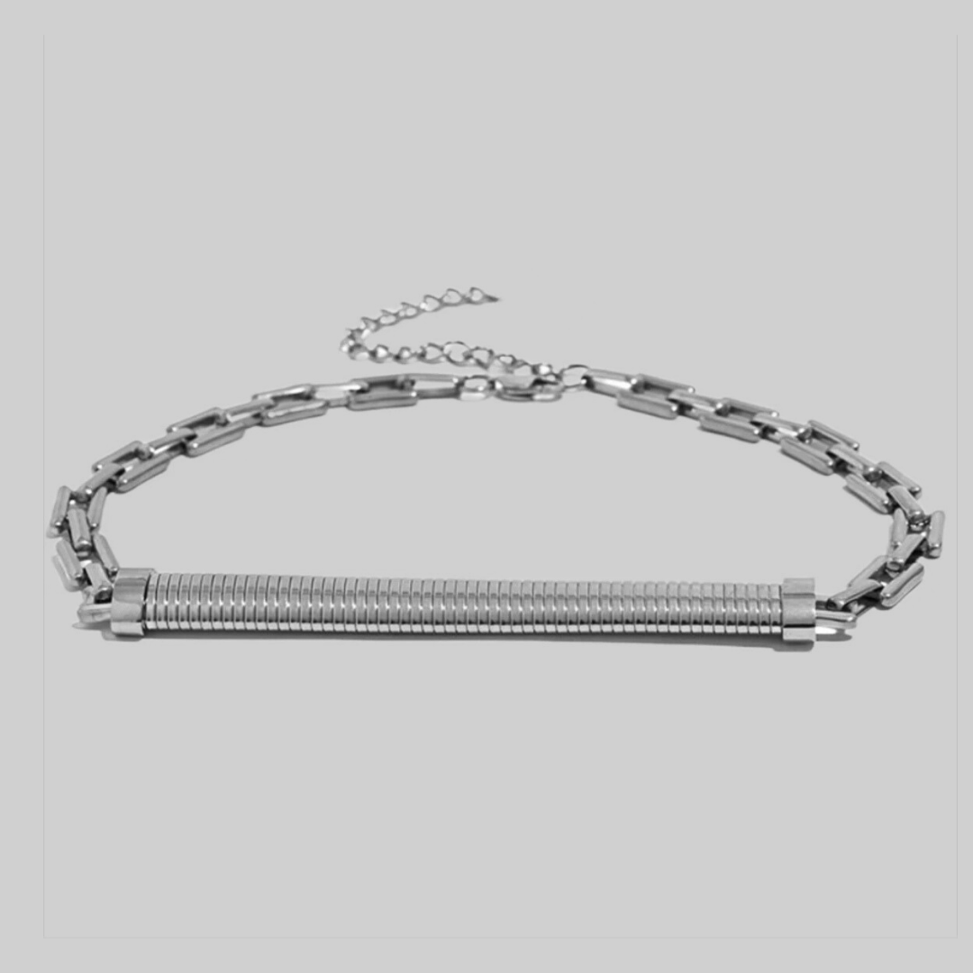 Ophelia Choker Necklace | Silver