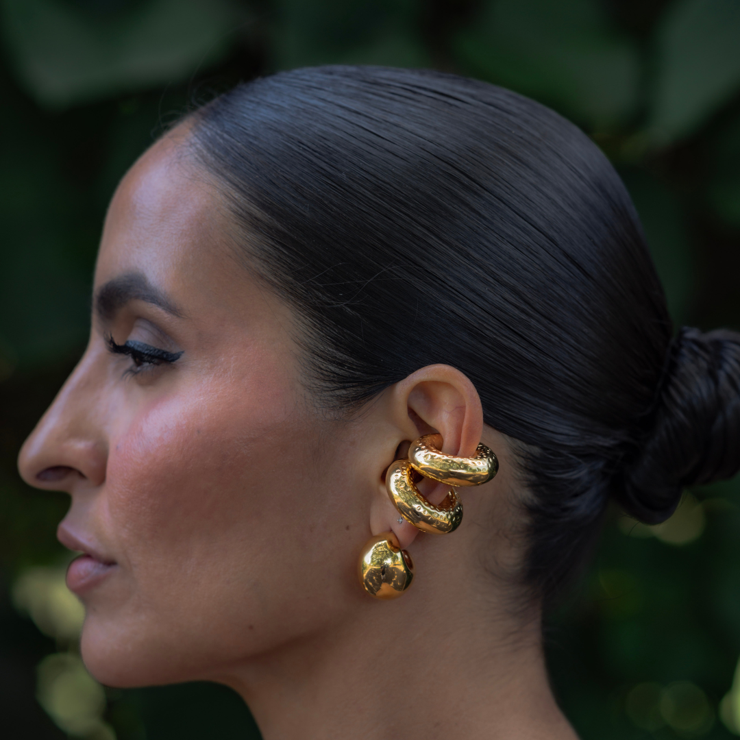 Lu Statement Ear Cuff | Gold