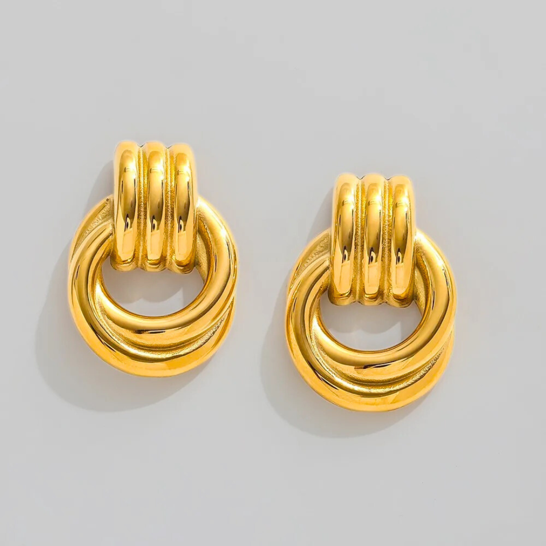 Marie Earrings | Gold