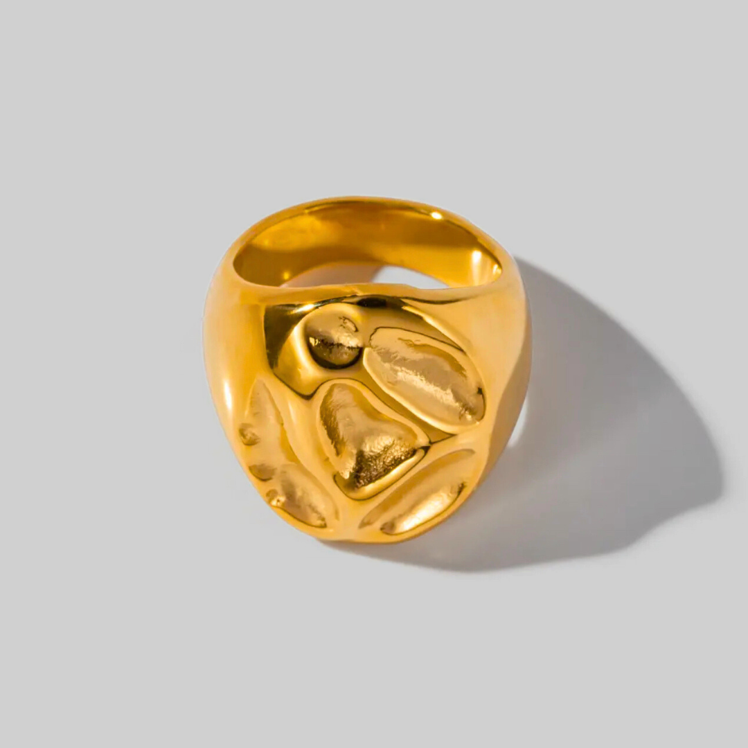 Irregular Surface Statement Ring