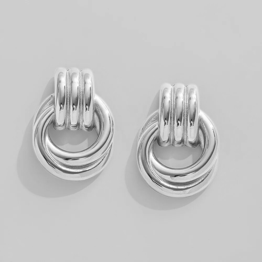 Marie Earrings | Silver