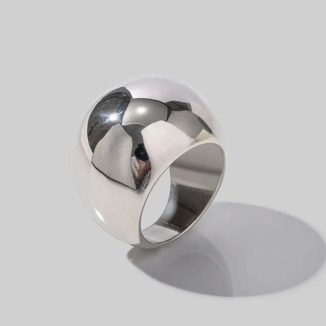 Dome Statement Ring | Silver