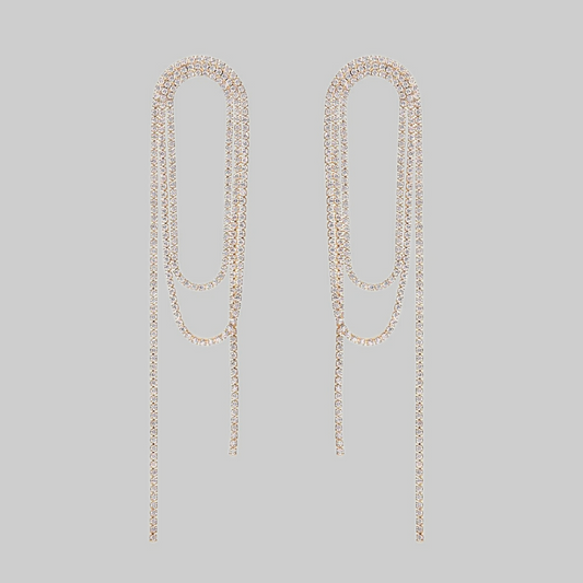 Cullinan Long CZ Earrings