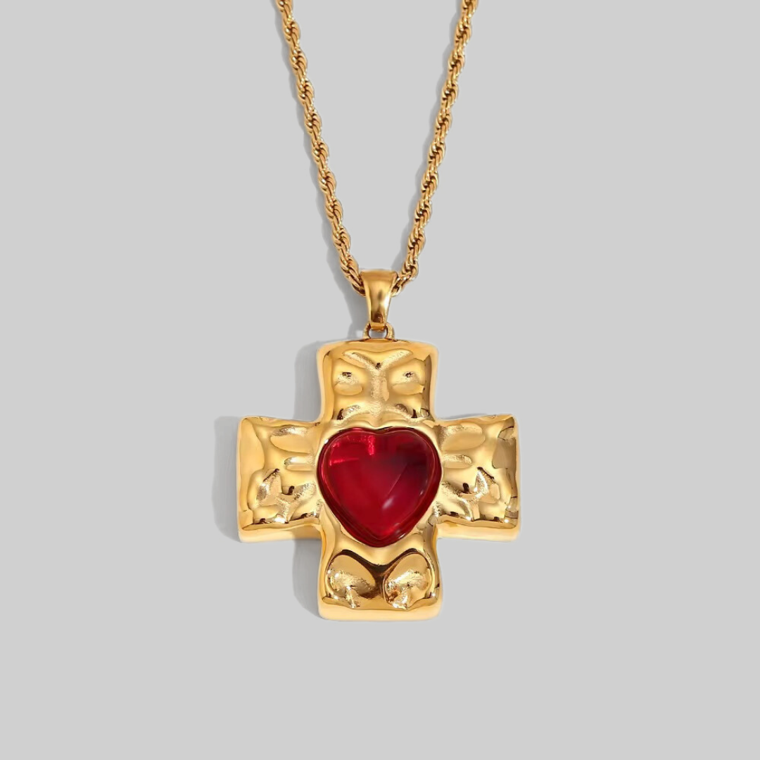 Sanctus Amor Cross Necklace