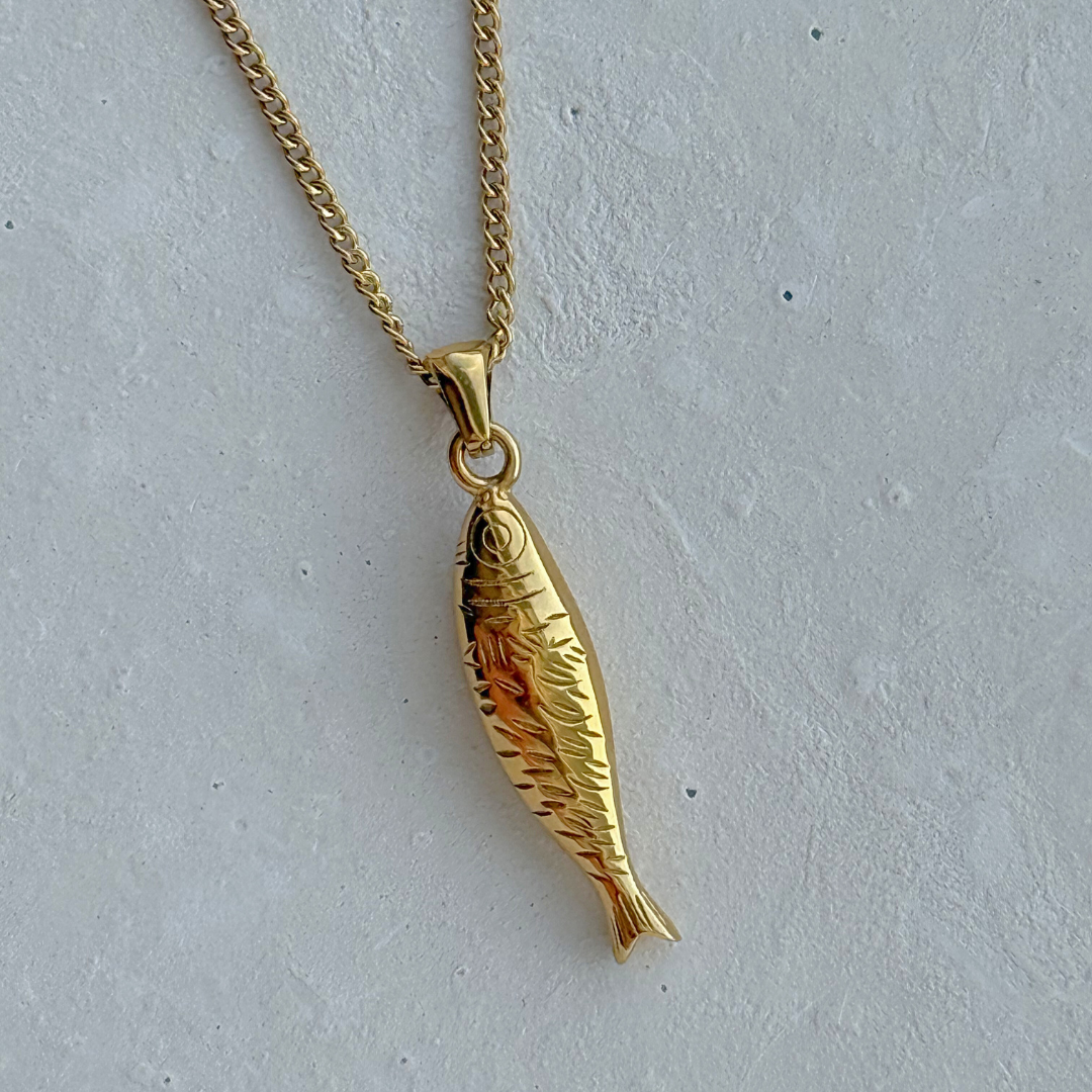 One Less Fish... Necklace