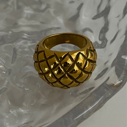 The Pineapple Statement Ring