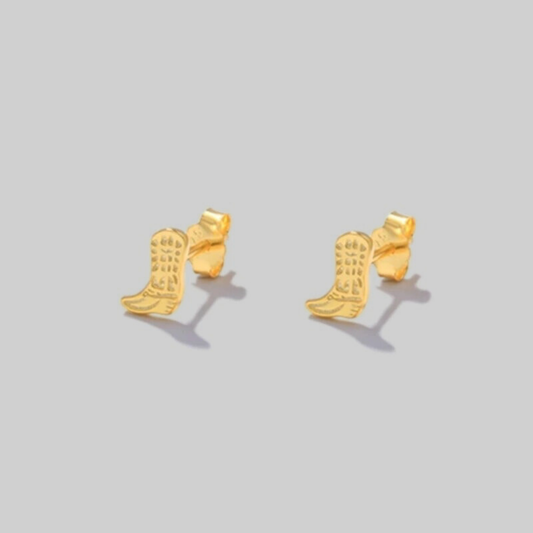 Yeeha Boot Stud Earrings