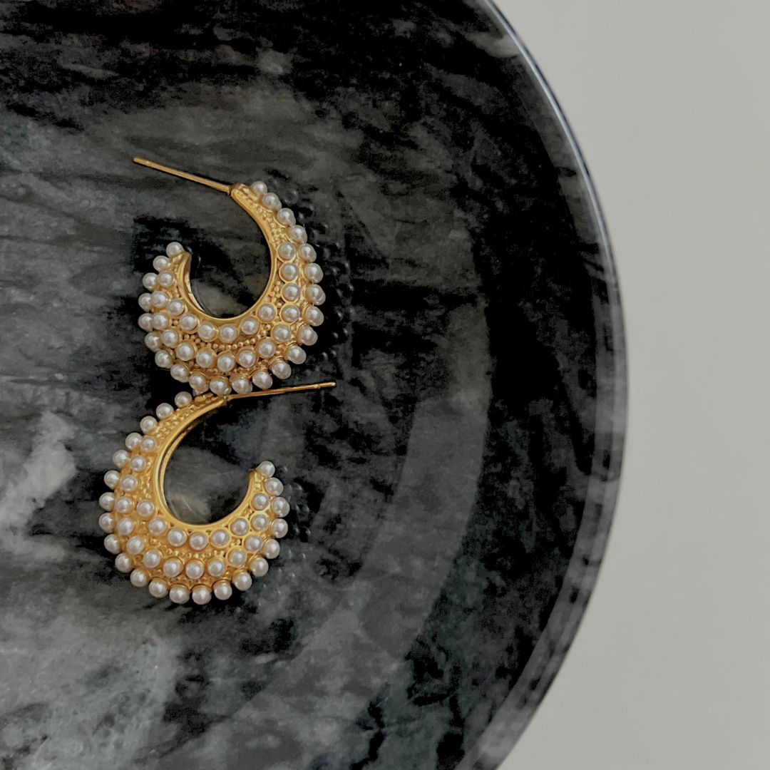 Cassidy Multi-Pearl Earrings