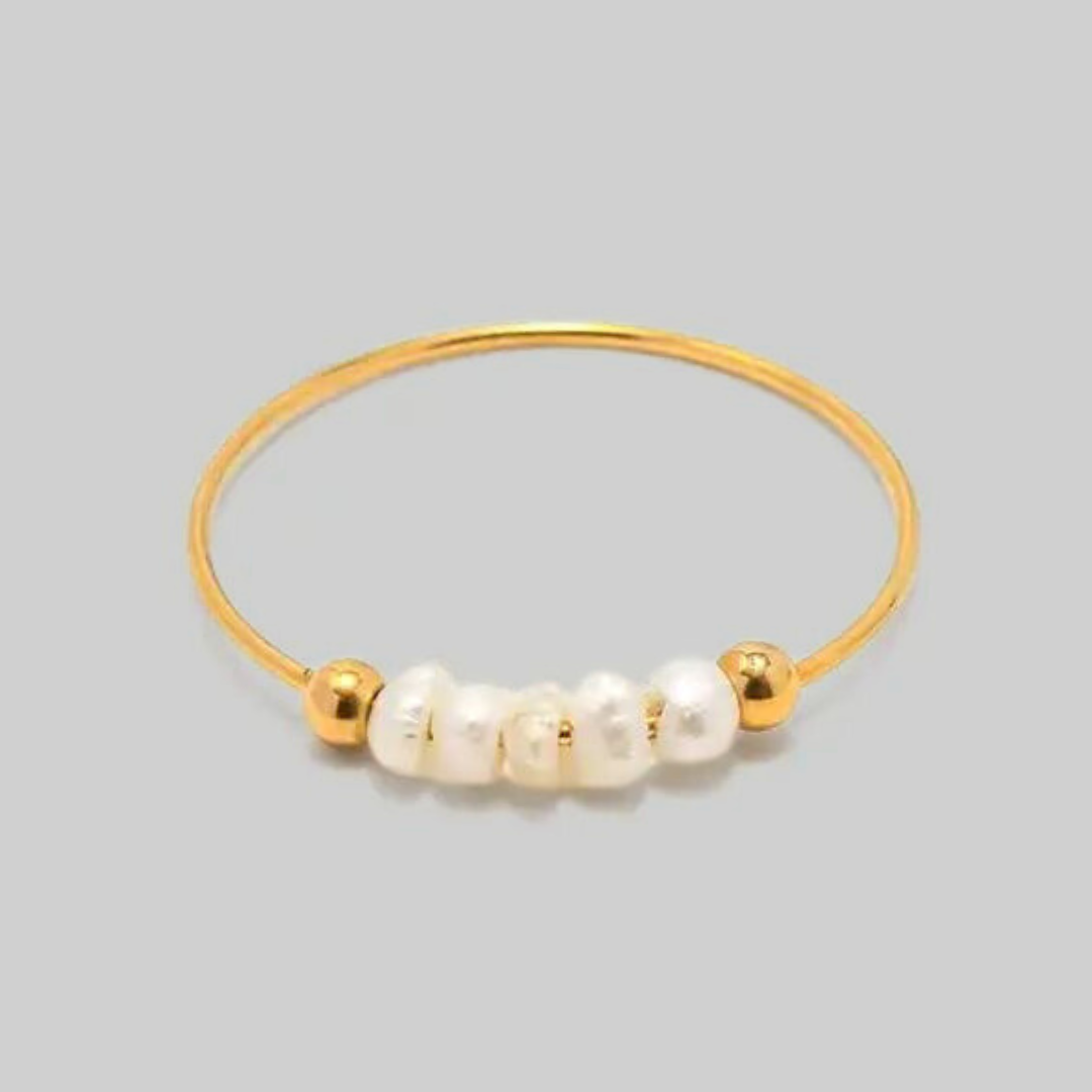 Multi-Pearl Dainty Ring