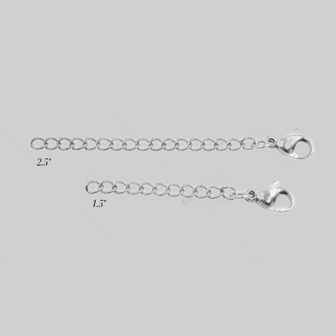 Necklace Extender | Silver