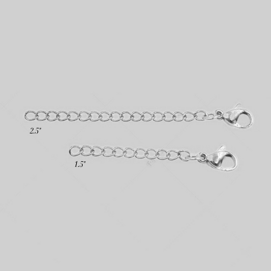 Necklace Extender | Silver