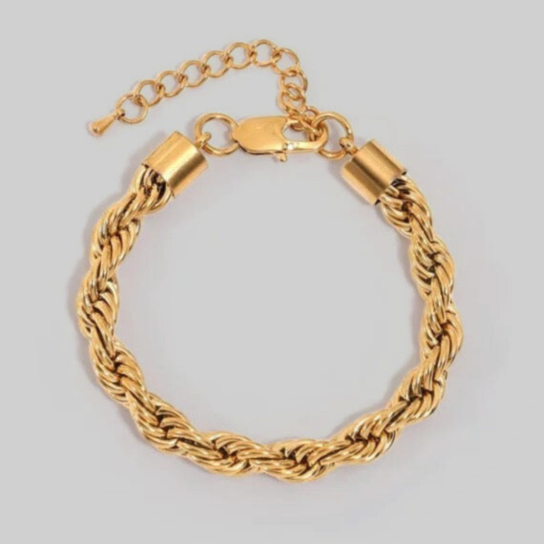 Roped Into You Statement Bracelet