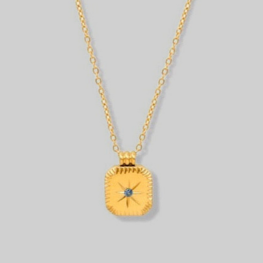 Aurora Eight-Point Star Pendant Necklace