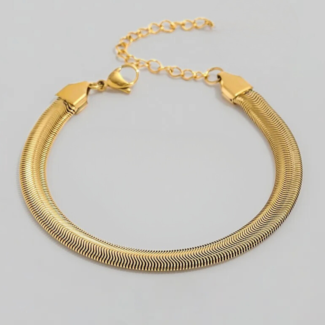 Martha Thick Snake Bracelet