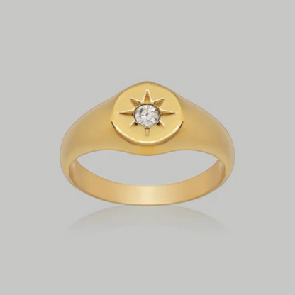 Aster CZ Star Ring