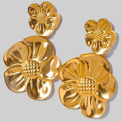 Daisy Statement Flower Earrings