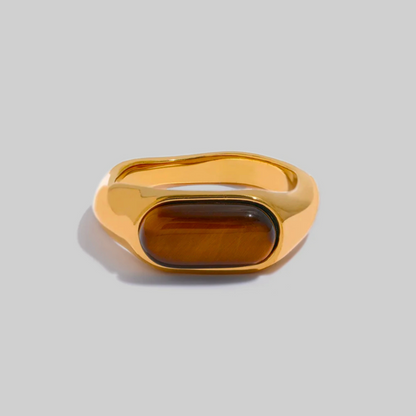 Milan Tiger Eye Ring