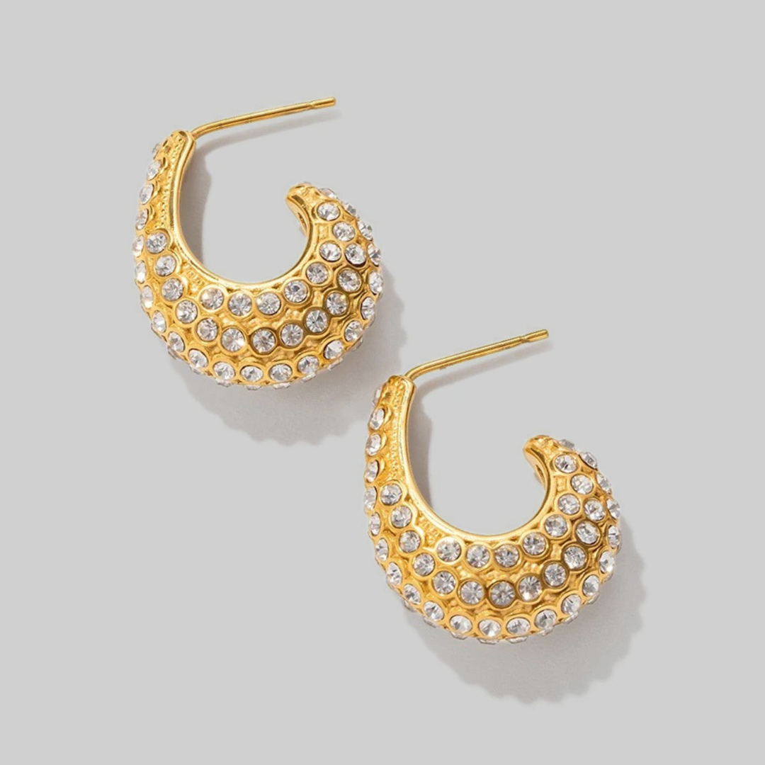 Cassidy CZ Pave Earrings