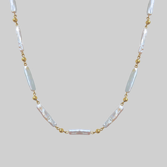 Moet Biwa Pearl Necklace