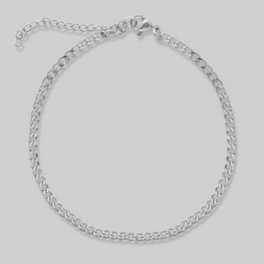 Emery Curb Chain Anklet