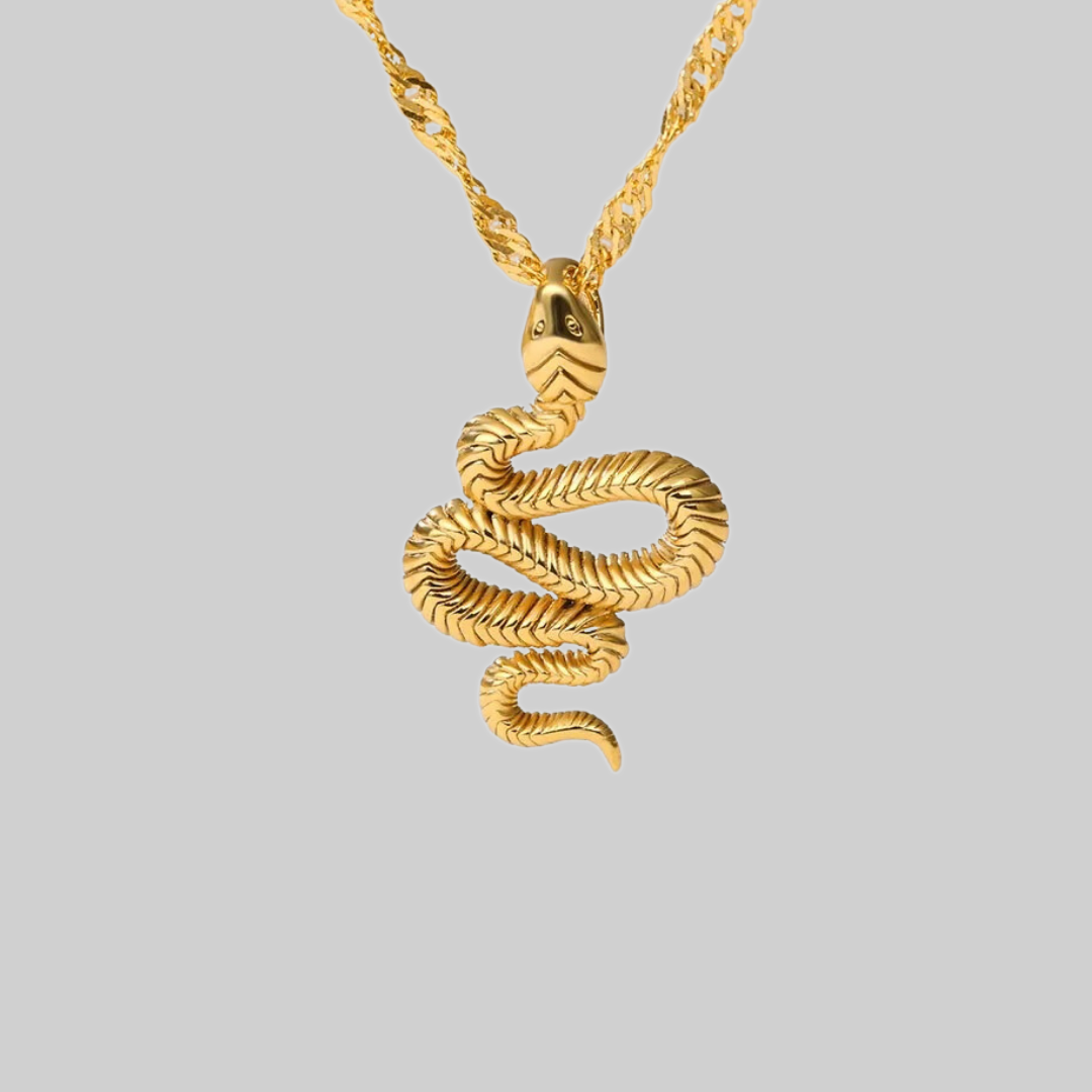 Camila Snake Pendant Necklace