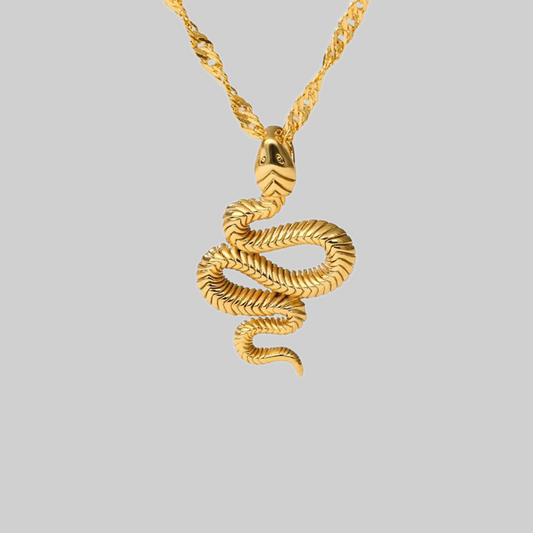 Camila Snake Pendant Necklace