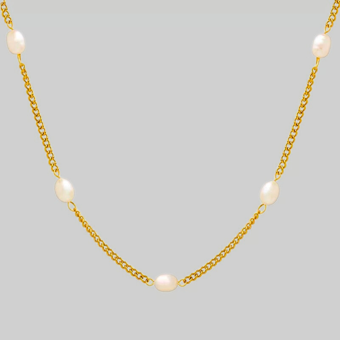 Fernanda Multi Pearl Shorty Necklace