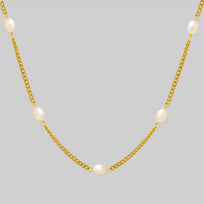 Fernanda Multi Pearl Shorty Necklace