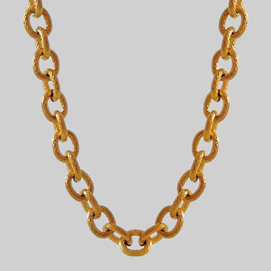 Kaia Link Chain Necklace | Gold