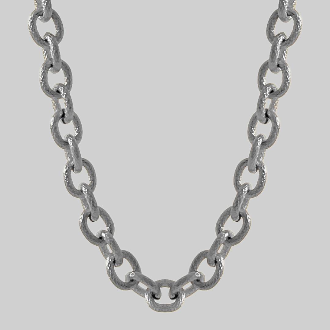 Kaia Link Chain Necklace | Silver