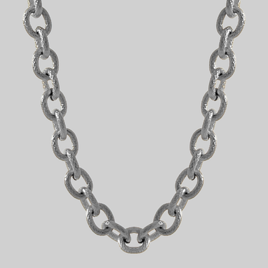 Kaia Link Chain Necklace | Silver