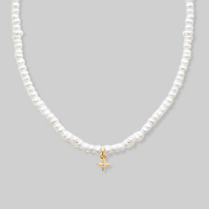 Lucía Tiny Freshwater Pearl Choker Necklace