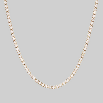 Felipa Dainty Basic Tennis Necklace