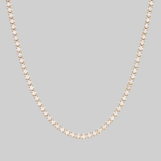 Felipa Dainty Basic Tennis Necklace