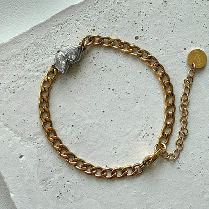 Penelope Double CZ  Bracelet