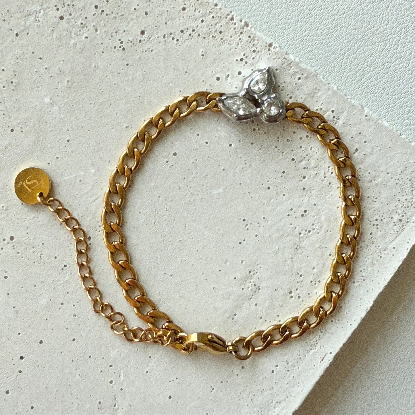 Penelope Triple CZ Bracelet