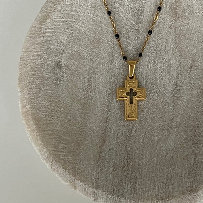 Petra Cross Pendant Necklace