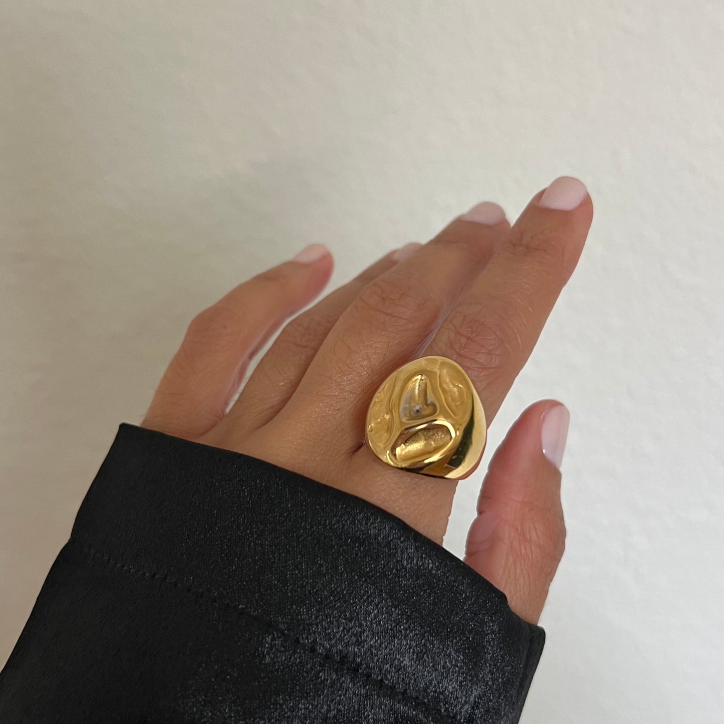 Irregular Surface Statement Ring