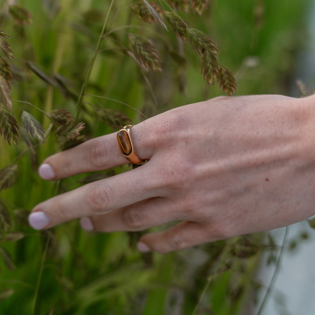 Milan Tiger Eye Ring