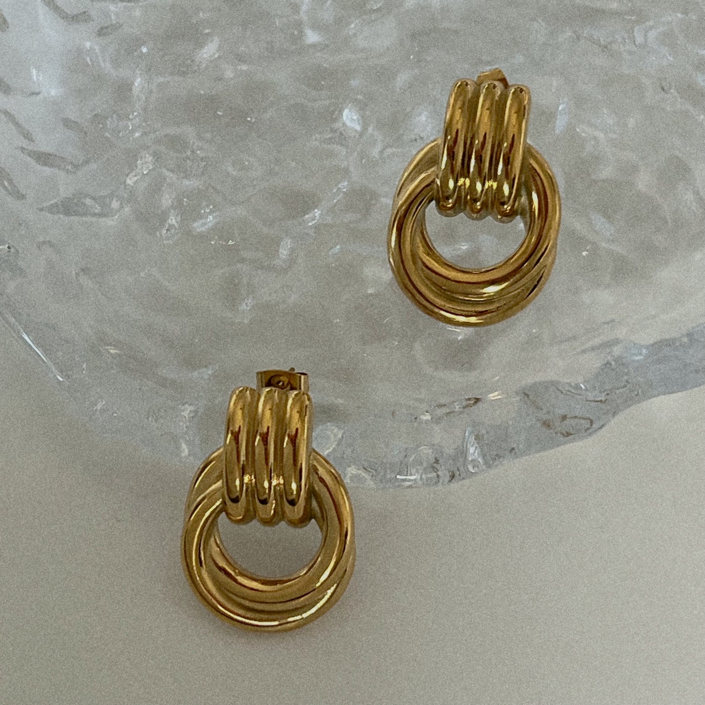 Marie Earrings | Gold