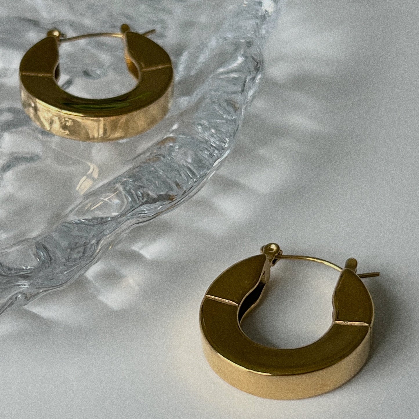 Olivia Small Hoops | Gold