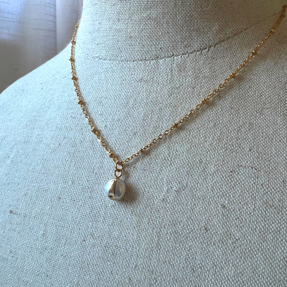 Blanca Pearl Pendant Necklace