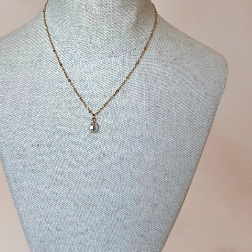 Blanca Pearl Pendant Necklace