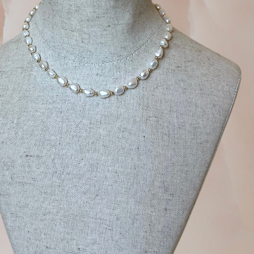 Jamie Baroque Pearl Necklace