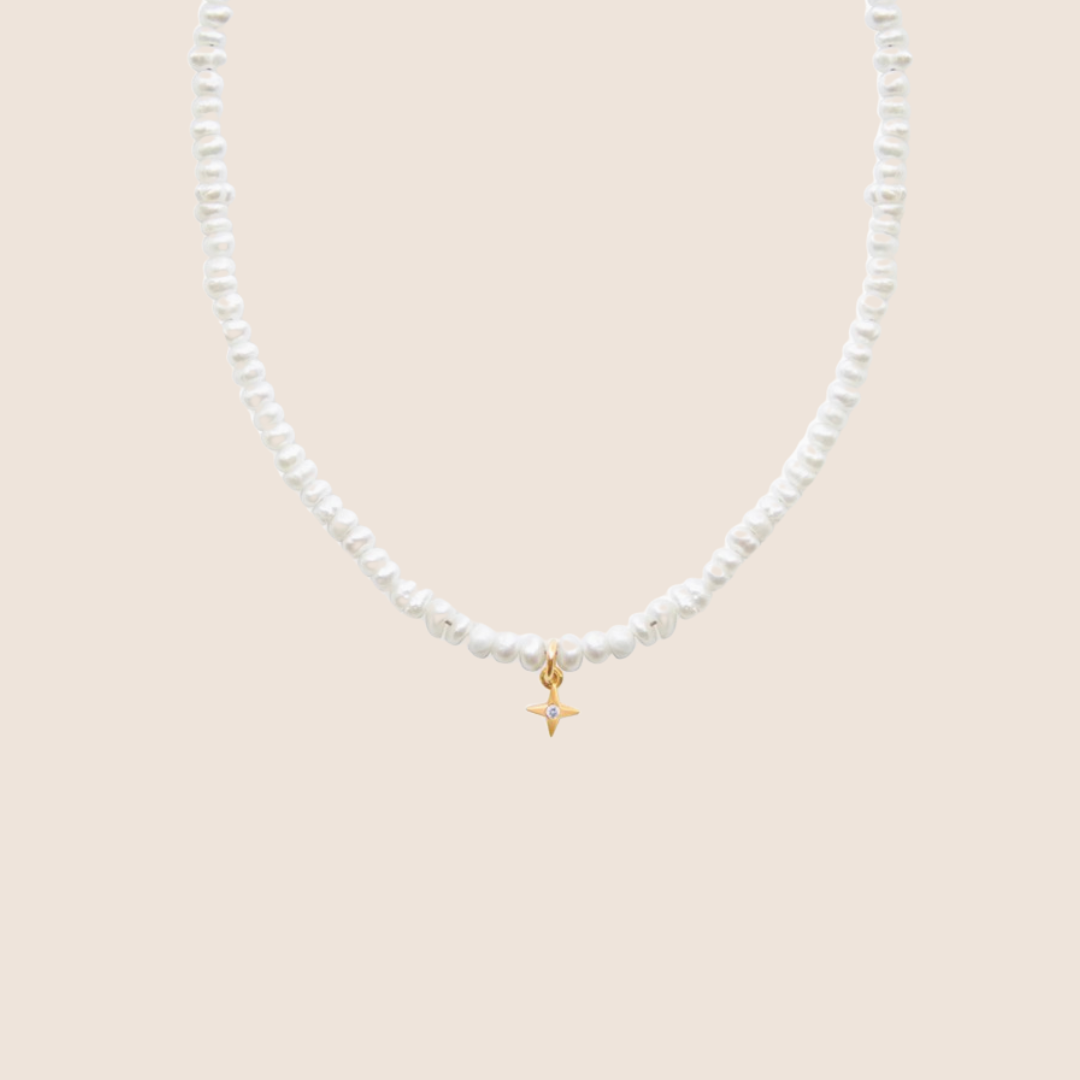Tiny Freshwater Pearl Necklace