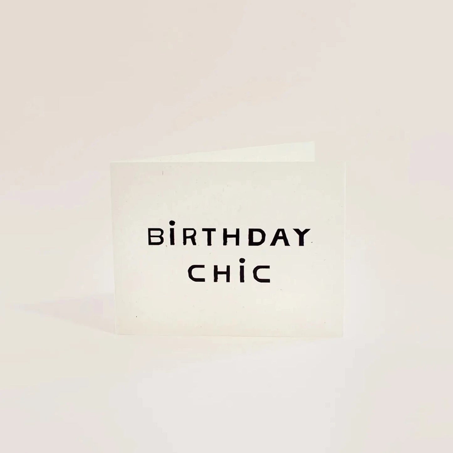 Birthday Chic Card